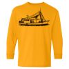 Heavy Cotton Youth Long Sleeve T-Shirt. Thumbnail