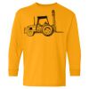 Heavy Cotton Youth Long Sleeve T-Shirt. Thumbnail