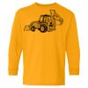 Heavy Cotton Youth Long Sleeve T-Shirt. Thumbnail