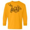 Heavy Cotton Youth Long Sleeve T-Shirt. Thumbnail