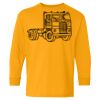 Heavy Cotton Youth Long Sleeve T-Shirt. Thumbnail