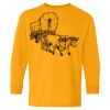 Heavy Cotton Youth Long Sleeve T-Shirt. Thumbnail