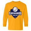 Heavy Cotton Youth Long Sleeve T-Shirt. Thumbnail