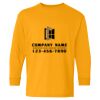 Heavy Cotton Youth Long Sleeve T-Shirt. Thumbnail