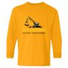 Heavy Cotton Youth Long Sleeve T-Shirt. Thumbnail