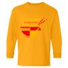 Heavy Cotton Youth Long Sleeve T-Shirt. Thumbnail