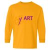 Heavy Cotton Youth Long Sleeve T-Shirt. Thumbnail