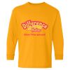 Heavy Cotton Youth Long Sleeve T-Shirt. Thumbnail