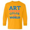 Heavy Cotton Youth Long Sleeve T-Shirt. Thumbnail