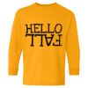 Heavy Cotton Youth Long Sleeve T-Shirt. Thumbnail