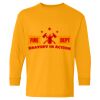 Heavy Cotton Youth Long Sleeve T-Shirt. Thumbnail