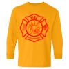 Heavy Cotton Youth Long Sleeve T-Shirt. Thumbnail