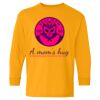 Heavy Cotton Youth Long Sleeve T-Shirt. Thumbnail