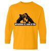 Heavy Cotton Youth Long Sleeve T-Shirt. Thumbnail