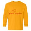 Heavy Cotton Youth Long Sleeve T-Shirt. Thumbnail