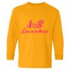 Heavy Cotton Youth Long Sleeve T-Shirt. Thumbnail