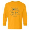Heavy Cotton Youth Long Sleeve T-Shirt. Thumbnail