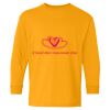 Heavy Cotton Youth Long Sleeve T-Shirt. Thumbnail