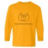 Heavy Cotton Youth Long Sleeve T-Shirt. Thumbnail