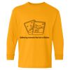 Heavy Cotton Youth Long Sleeve T-Shirt. Thumbnail