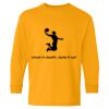 Heavy Cotton Youth Long Sleeve T-Shirt. Thumbnail