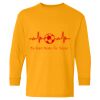 Heavy Cotton Youth Long Sleeve T-Shirt. Thumbnail