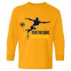 Heavy Cotton Youth Long Sleeve T-Shirt. Thumbnail