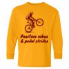 Heavy Cotton Youth Long Sleeve T-Shirt. Thumbnail