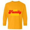 Heavy Cotton Youth Long Sleeve T-Shirt. Thumbnail
