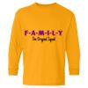 Heavy Cotton Youth Long Sleeve T-Shirt. Thumbnail