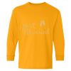 Heavy Cotton Youth Long Sleeve T-Shirt. Thumbnail