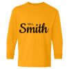 Heavy Cotton Youth Long Sleeve T-Shirt. Thumbnail