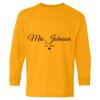 Heavy Cotton Youth Long Sleeve T-Shirt. Thumbnail