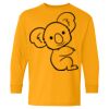 Heavy Cotton Youth Long Sleeve T-Shirt. Thumbnail