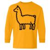 Heavy Cotton Youth Long Sleeve T-Shirt. Thumbnail