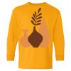 Heavy Cotton Youth Long Sleeve T-Shirt. Thumbnail