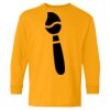 Heavy Cotton Youth Long Sleeve T-Shirt. Thumbnail