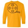 Heavy Cotton Youth Long Sleeve T-Shirt. Thumbnail