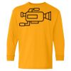 Heavy Cotton Youth Long Sleeve T-Shirt. Thumbnail
