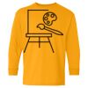 Heavy Cotton Youth Long Sleeve T-Shirt. Thumbnail