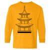 Heavy Cotton Youth Long Sleeve T-Shirt. Thumbnail