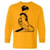 Heavy Cotton Youth Long Sleeve T-Shirt. Thumbnail
