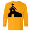 Heavy Cotton Youth Long Sleeve T-Shirt. Thumbnail