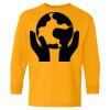 Heavy Cotton Youth Long Sleeve T-Shirt. Thumbnail