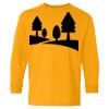 Heavy Cotton Youth Long Sleeve T-Shirt. Thumbnail