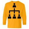 Heavy Cotton Youth Long Sleeve T-Shirt. Thumbnail