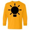 Heavy Cotton Youth Long Sleeve T-Shirt. Thumbnail