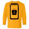 Heavy Cotton Youth Long Sleeve T-Shirt. Thumbnail