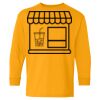 Heavy Cotton Youth Long Sleeve T-Shirt. Thumbnail
