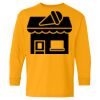 Heavy Cotton Youth Long Sleeve T-Shirt. Thumbnail